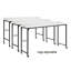 Finish Multipurpose Over The Bed Desk With Adjustable Height (Not Including Office Chairs)
