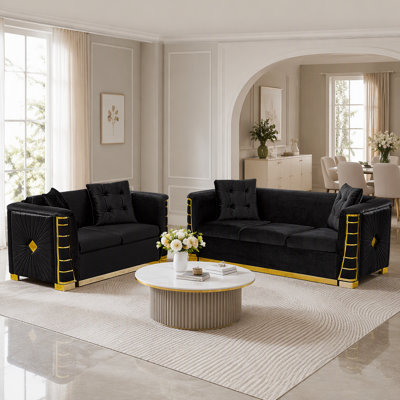 82.3 " Velvet Sofa