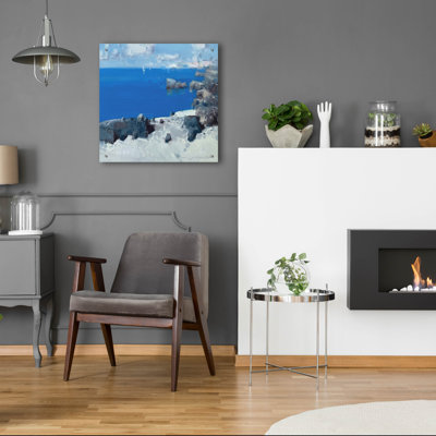 Highland Dunes 'Seashore' by Vahe Yeremyan Acrylic Glass Wall Art