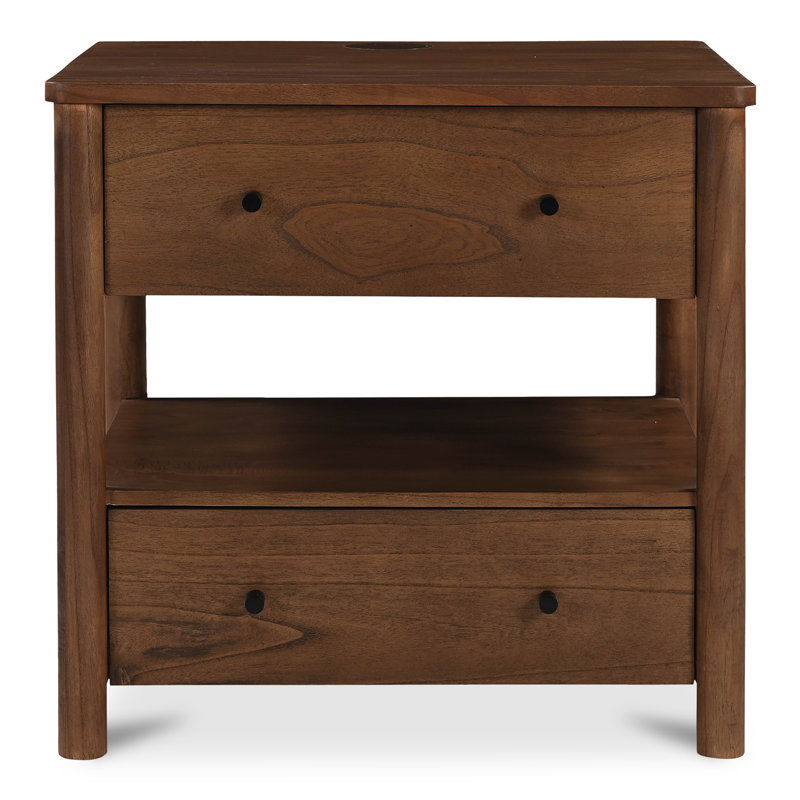 Lottie 28.5'' W Solid Wood Nightstand