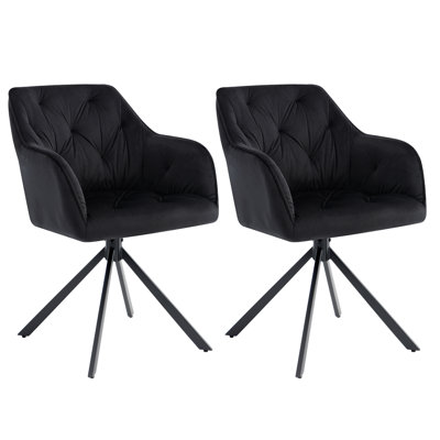 49.8 cm H Upholstered Velvet Armchair