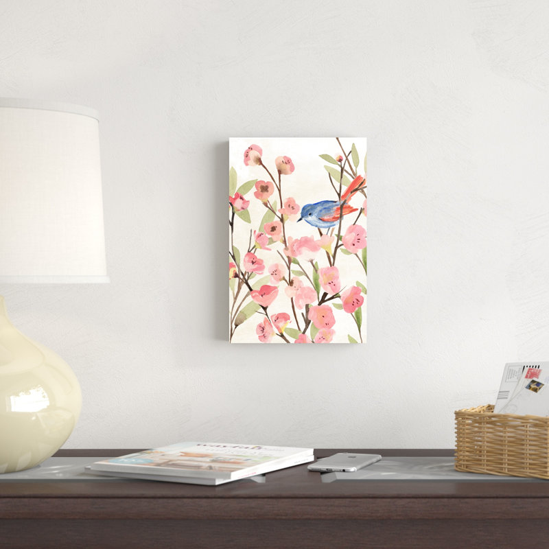 Perchoir cerisier en fleurs II, H 48 po x l 32 po