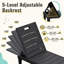 2-Pieces Outdoor Chaise Lounge Chairs with Adjustable Backrest-1064178385