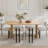 Collado 6 - Person Soild Wood Double Pedestal Dining Sets-238426986-238466309