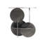 Tribus Abstract Base End Table