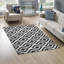 Tapis à motif de losanges abstrait Modway Alika-1108004506-1082358173