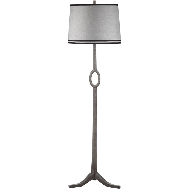 Packwood 64" Floor Lamp, Driftwood Gris