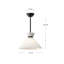 Luminaire suspendu conique à 1 lumière Rafaella-66310918-66310919