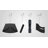 5 Piece Dining Table Set for 4 Includes a Round Kitchen Table with Dropleaf and 4 Dining Room Chairs, 42x42 Inch, Buttermilk & Cherry-170919431-229240901