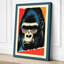 Gorilla in Colour Pop Art - Wrapped Canvas-1109337986-1109337996