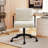 Teddy Fabric Home Office Chair, Adjustable Height, 360° Swivel