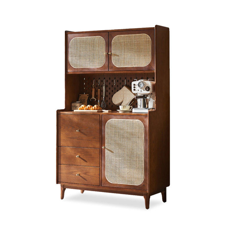 Armoire haute en bois massif Nordic