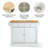 Diamondback 47.75 " W Kitchen Island-273350638
