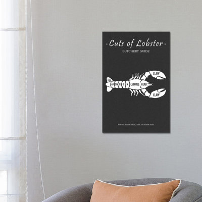 Butchery Lobster by Mark Rogan - Print on Canvas