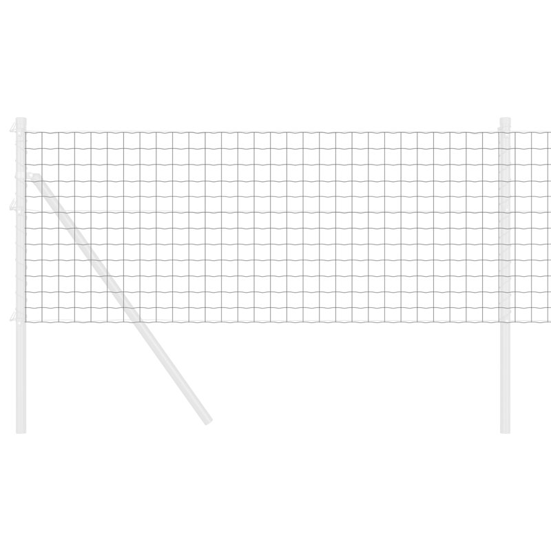 Euro Fence Grey Steel, 60cm H x 5000cm W
