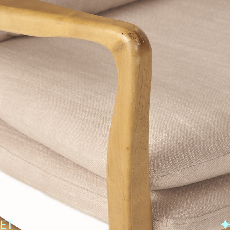CHAISE CLUB, Naturel, Beige