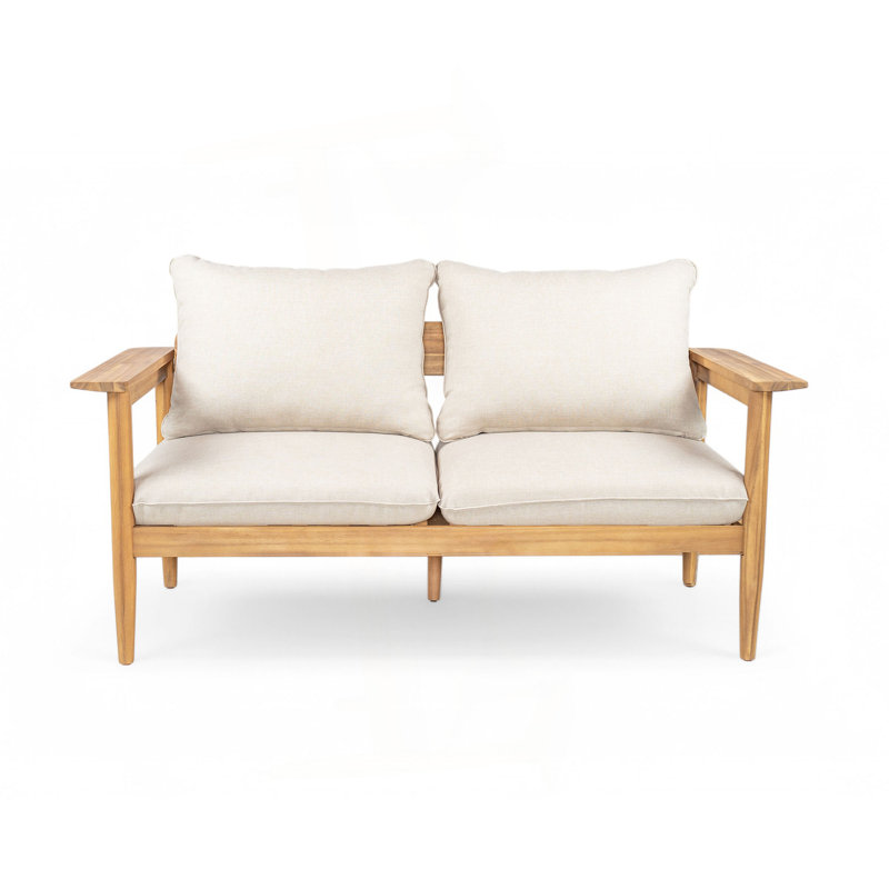 Causeuse d'extérieur en bois d'acacia Terassi
