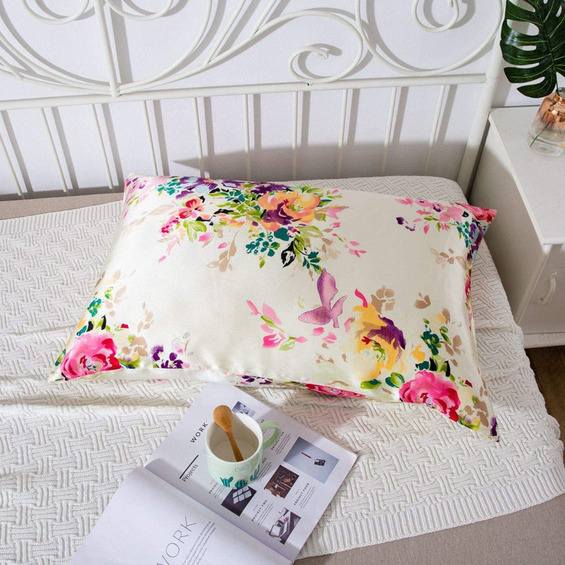Silk Satin Floral, Queen