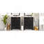 Ensemble de meuble-lavabo 48 po avec lavabos doubles (séparés), lavabos doubles en céramique, tablette de rangement et portes à fermeture en douceur 48 po-1845204879