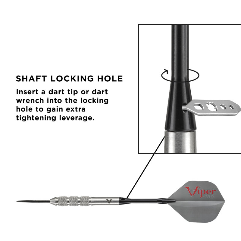 Ensemble de fléchettes v facteur Viper, 24 grammes