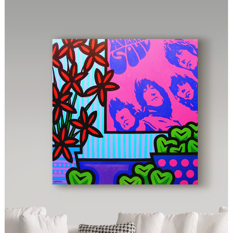«Still Life with The Beatles», reproduction d'impression sur toile tendue, H 18 po x l 18 po x P 2 po