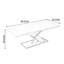 Modern Simple Ash Wood Rectangular Writing Desk-462757261