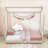 Bussell Tufted Upholstered Canopy Platform Bed-1953143270-1953143264