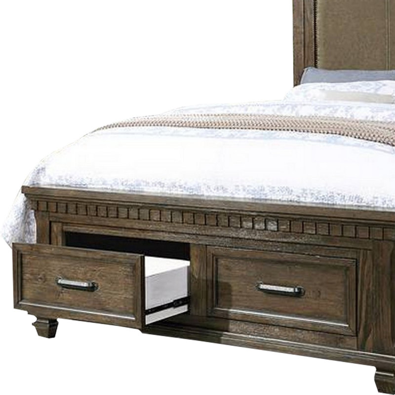 Kramlich Upholstered Platform Storage Bed, Queen