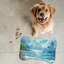 Vibrant Marine Motifs - 1 Piece Bone Shape Feeding Mat