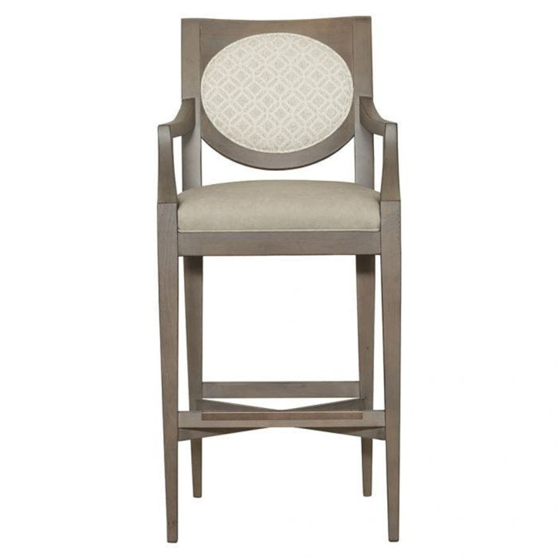 Tabouret de bar 30,5 po Rocco, Amande chamois, Sable 9508