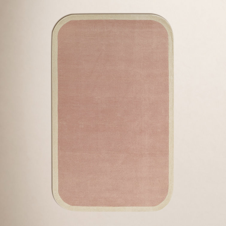 Tallulah Handmade Wool Pink Rug