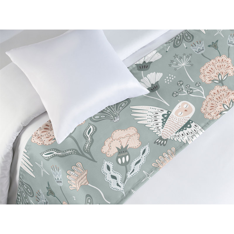 Tapis de lit Ambesonne Birds and Nature, Lit simple