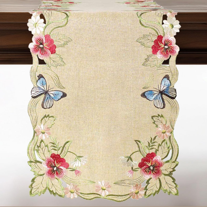 Chemin de table et napperons Anariyah, L 108 po x l 14 po