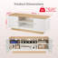 Unfinished TV Stand for TVs up to 65"-1666181967