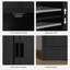 Grande armoire de rangement avec tiroirs et tablettes réglables - Solution d'organisation polyvalente pour la maison-98974121