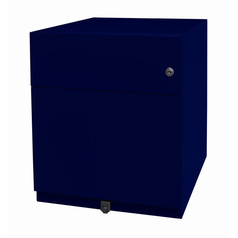 Note 42cm Wide 2 -Drawer Mobile File Cabinet, Oxford blue