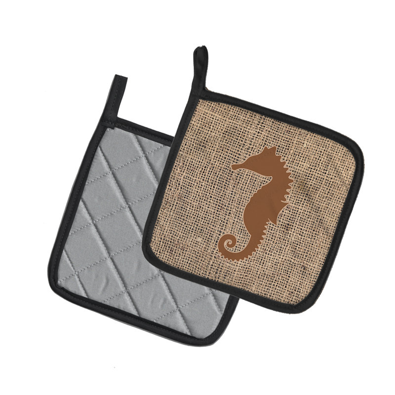 Cuisinier poignée east urban home hippocampe, Brun