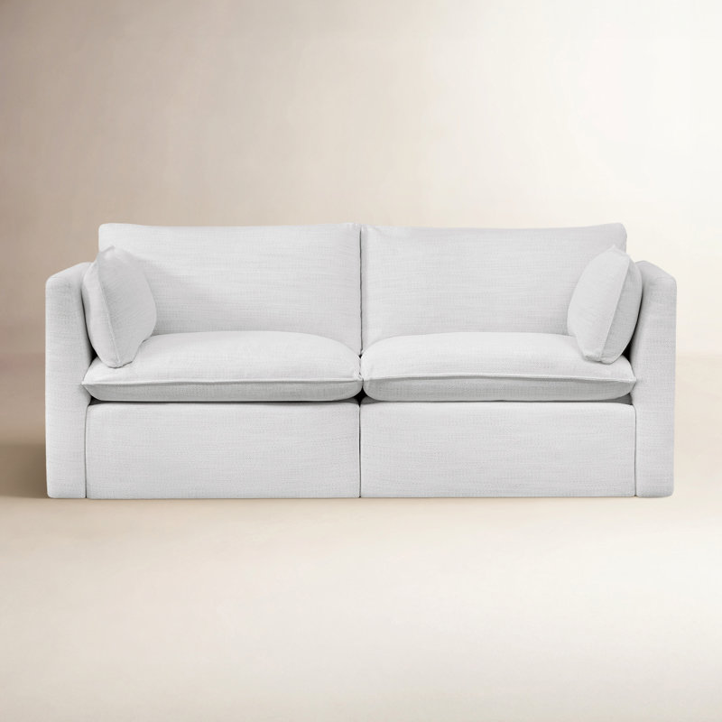 Greylan 2-Piece Modular Sofa, White