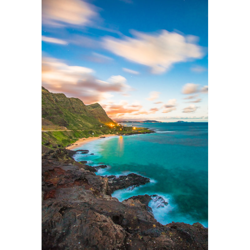 Makapu''u Oahu - Wrapped Canvas Print, 46cm H x 30cm W x 3.8cm D
