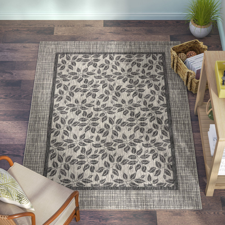 Key Haven Floral Indoor / Outdoor Rug