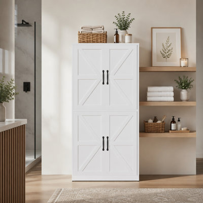 Armoire de rangement robuste en acier avec tablettes réglables