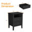 Philomena 2 Drawer Nightstand-552424285