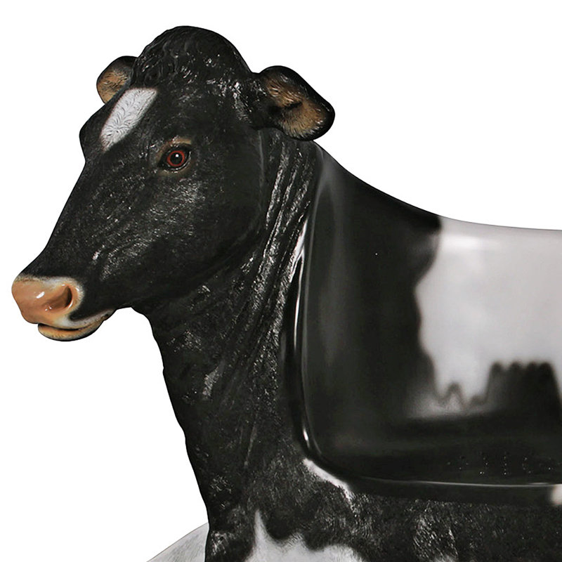 Banc sculpté Holstein