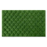 kate spade new york Dotted Woven Bath Rug, 21 in x 34 in, 100% Cotton Quick Dry French Navy Bath Mat