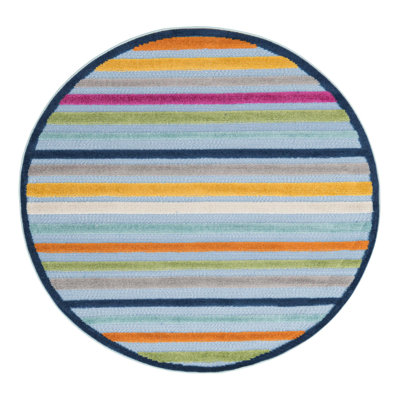 Striped Indoor / Outdoor Rug