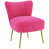 Rose 100 % polyester est en rupture de stock