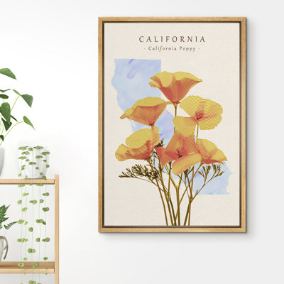 Cadre flottant, impression sur toile