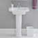 American Standard Edgemere 19.5'' White Ceramic Rectangular Bathroom Sink with Overflow