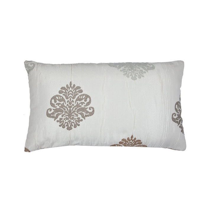 Duomo Pillow Cover, 17.72" H x 27.3" W x 0.39" D, Bright Red