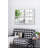 Rectangular Wooden Wall Mirrors with Distressed  Frame